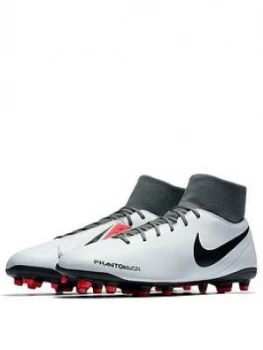 Image of Nike Mens Phantom Vision Club DF Firm Ground Football Boot Grey Size 10 Men