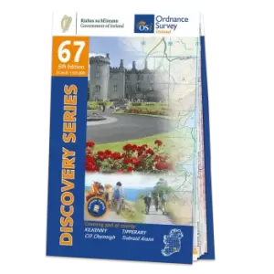 Image of Map of County Kilkenny and Tipperary: OSI Discovery 67