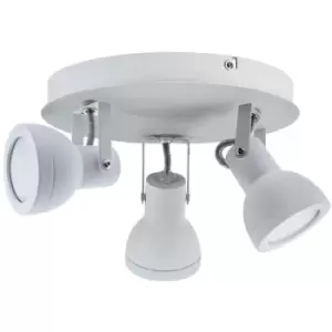 Image of Cristal Heli 3-Light 21cm Flush Light White