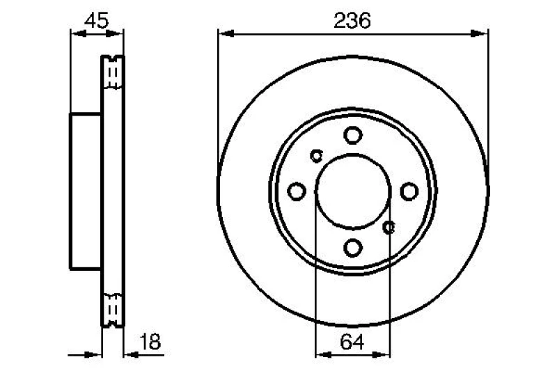 Image of Brake disc Bosch 0 986 478 572