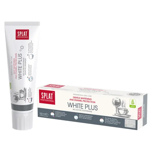 image of Splat White Plus Toothpaste 100ml