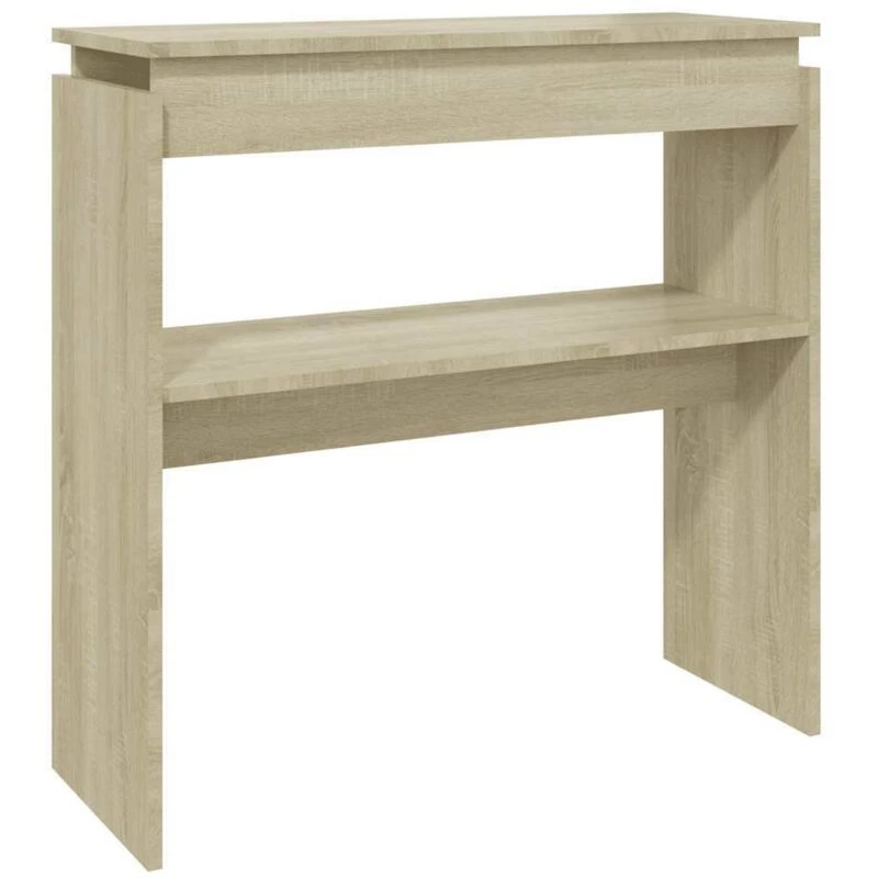 Image of VIDAXL Console Table Sonoma Oak 80x30x80cm Engineered Wood Vidaxl 8720286606575