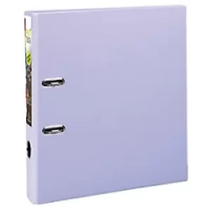 image of Prem'touch Lever Arch File A4+ PP S50mm, 2 Rings, Lilac, Pack of 10