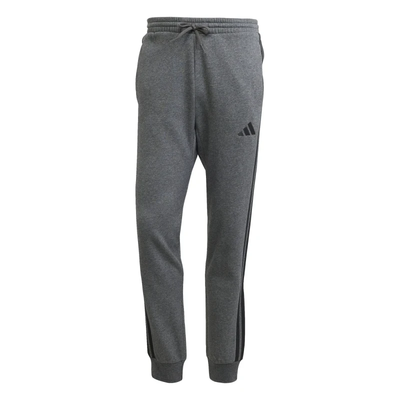 Image of Adidas Jogging Trousers adidas Essentials 3-Stripes Fleece Gris Male XL JW1893