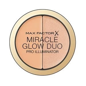 image of Max Factor Miracle Glow Duo Highlighter Medium