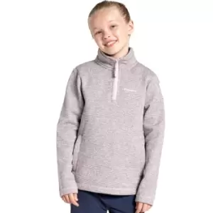 Image of Craghoppers Girls Shiloh Half Zip Relaxed Fit Fleece Jacket 11-12 Years - Chest 29.5-31 (75-79cm)