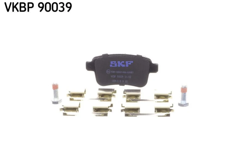 Image of SKF Brake pad set SKF VKBP 90039