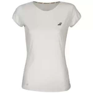 image of Babolat Performance Cap Sleeve - White