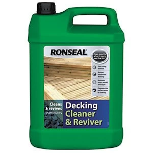 Image of Ronseal Decking Cleaner & Reviver 5L