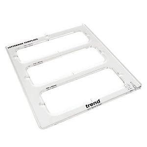 Image of Trend Router Template Jig for Door or Letterboxes