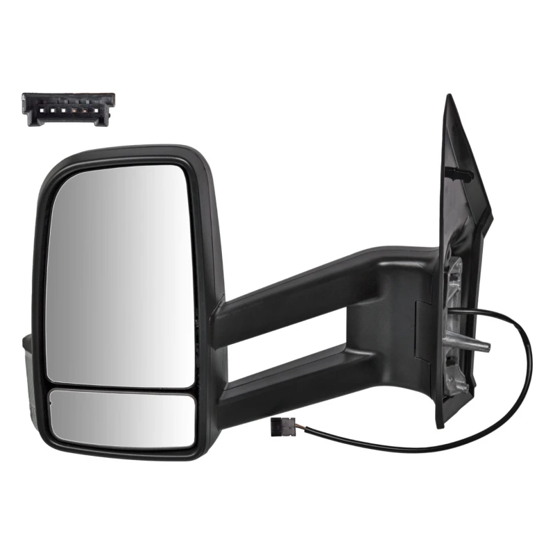 Image of FEBI BILSTEIN 101116 Outside Mirror, driver cab Plastic Outside Mirror,driver cab (1299)
