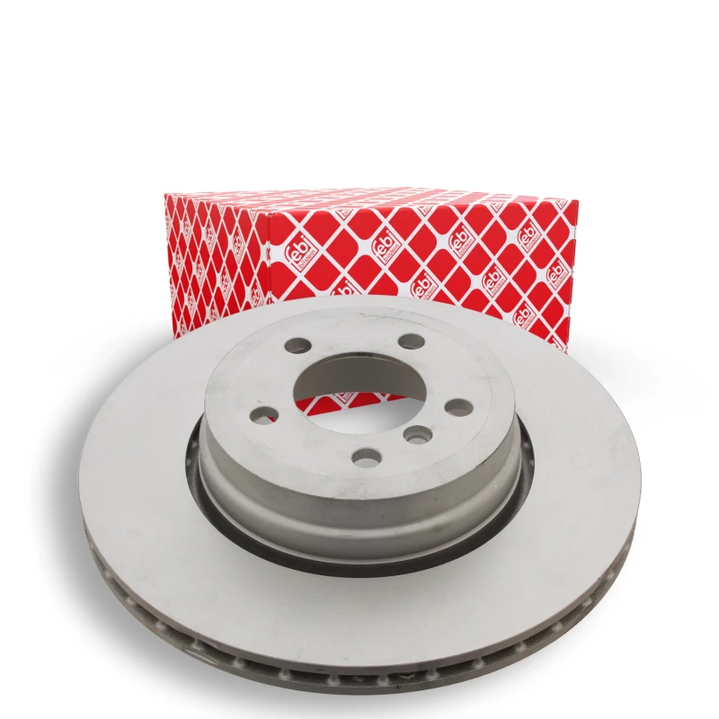 Image of FEBI BILSTEIN 31723 Brake disc Rear Axle, internally vented, Coated Brake Disc (82)