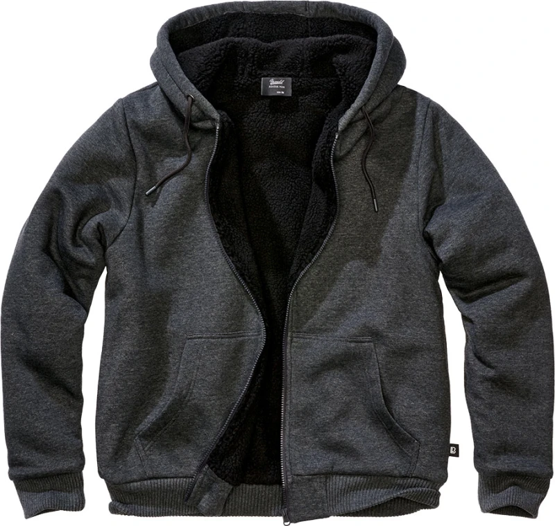 Image of Brandit Teddy Sweater, hoodie , color: Black , size: XXL