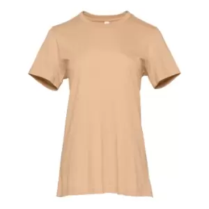 image of Bella + Canvas Womens/Ladies Jersey Short-Sleeved T-Shirt (M) (Sand Dune)