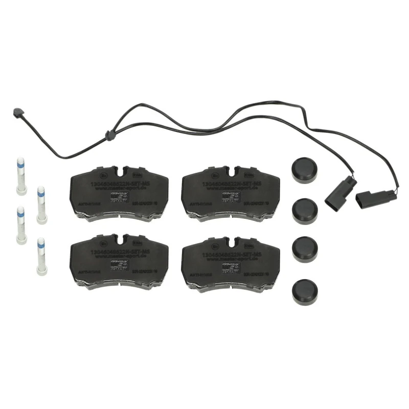 Image of MASTER-SPORT Brake pad set MASTER-SPORT 13046048622N-SET-MS