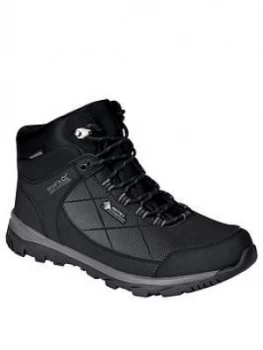 Image of Regatta Regatta Highton Stretch Mid - Black, Size 7, Men