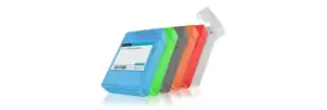 image of ICY BOX IB-AC602b-6 Pouch case Plastic Blue, Green, Grey, Orange,...