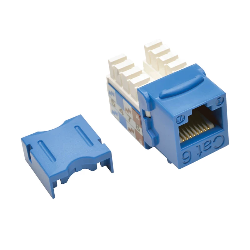 Image of Tripp Lite N238-025-BL Cat6/Cat5e 110 Style Punch Down Keystone Jack -