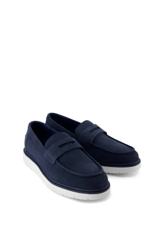 Image of TOMS Mens Navi TRVL LITE Havana Loafer in Navy Size: 9 Navy Male 9
