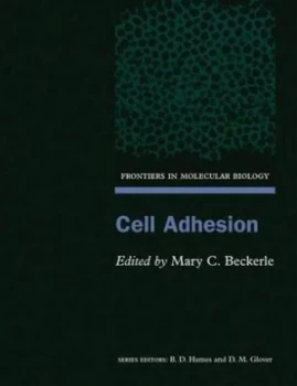 Image of Cell Adhesion by Mary C Beckerle Book