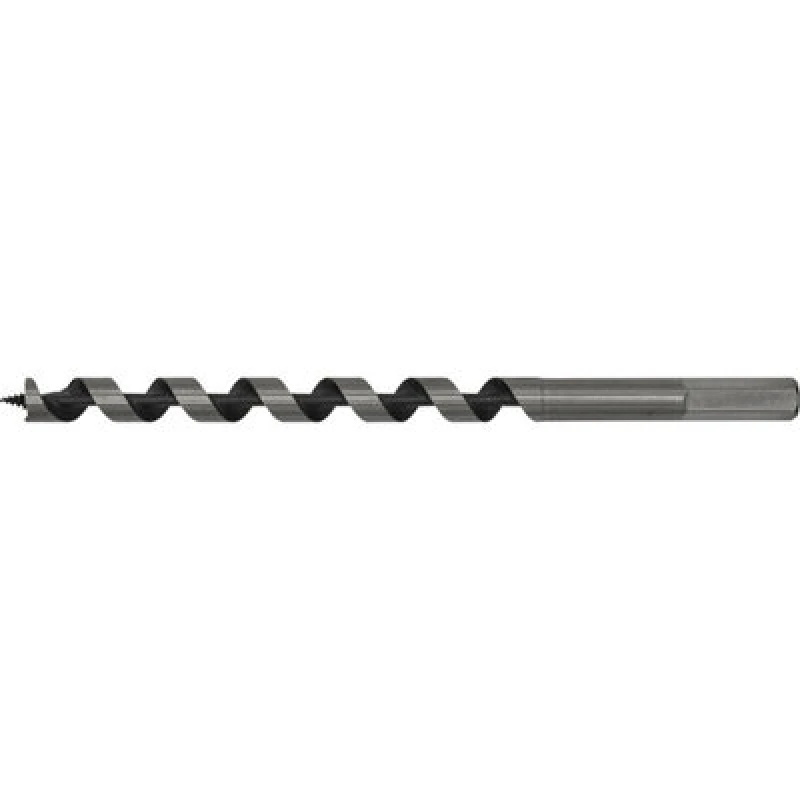 Image of Loops 13 x 235mm Hardened Auger Wood Drill Bit - Hexagonal Shank - Woodwork Timber Multi