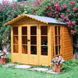 7 x 7 Kensington Summerhouse - Honey Brown