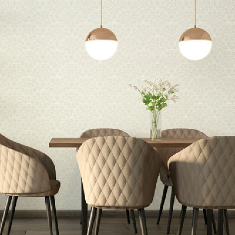 Image of Hoopla Walls Natural Deco Fan Smooth Matt Wallpaper