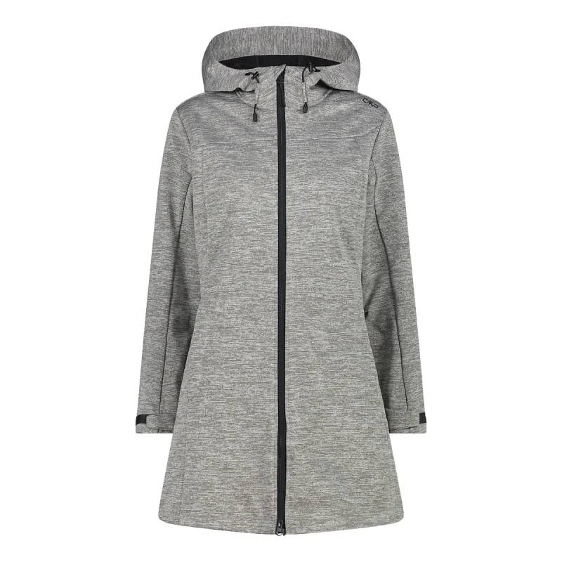 Image of CMP Womens softshell hoodie coat CMP Gris Female D48