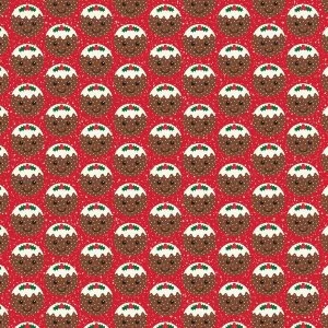 Image of Sass & Belle Christmas Pudding Wrapping Paper