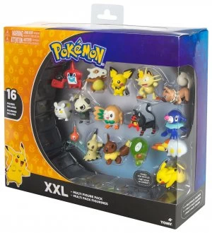 Image of Pokemon Mighty 16 Piece Multi Figure Pack