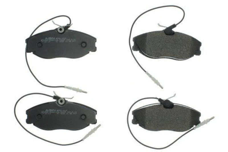 Image of AISIN BPPE-1018 Brake pad set Premium ADVICS by AISIN incl. wear warning contact Brake Pad Set,disc brake (402)