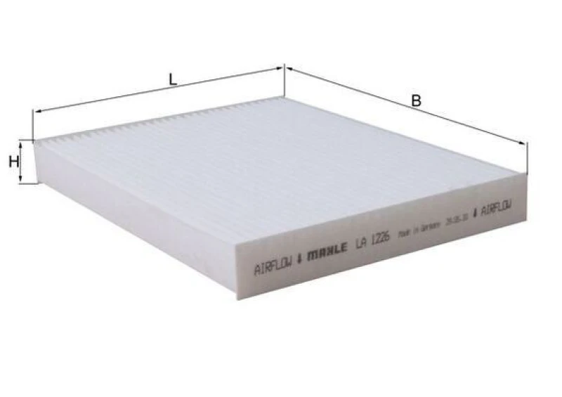 Image of Pollen filter MAHLE LA 1226