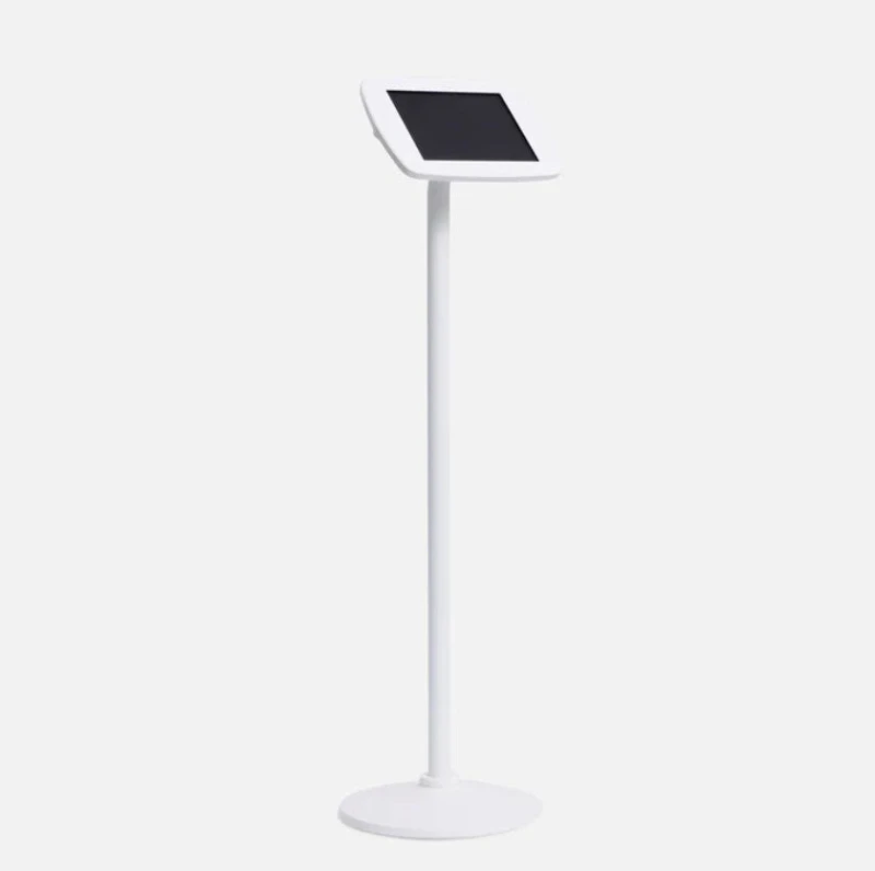 Image of Bouncepad Original Floorstanding (inc USB Cable) Exposed Front Camera and Home Button White Samsung Galaxy Tab A9 and A11 8.7 Inch (20
