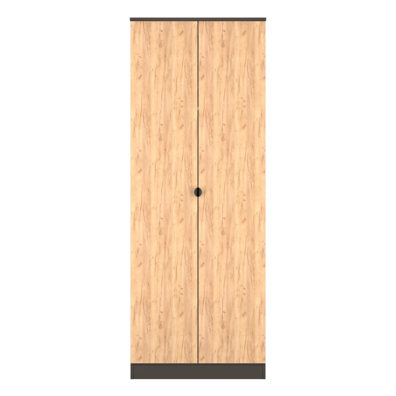 Image of Welcome Furniture Bora Double Wardrobe Wardrobes Large Grey 42391790430