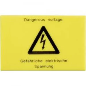 image of Warning sign Phoenix Contact 2716499 WS G54 Yellow