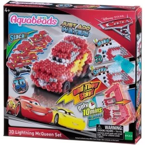 image of Aquabeads Cars 3 3D Lightning McQueen Set