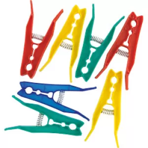 Image of SupaHome Plastic Clothes Pegs 69mm Soft Touch