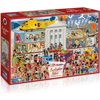 Image of Lifting the Lid Buckingham Palace Jigsaw Puzzle - 1000 Pieces