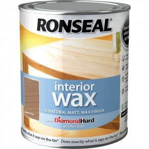 Ronseal Interior Wax Rustic Pine 750ml