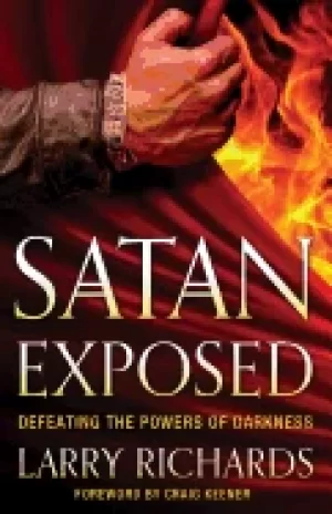 Image of satan exposed defeating the powers of darkness