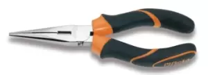 Image of Beta Tools 1166BM Long Knurled Needle Nose Pliers Bi-Material160mm 011660036
