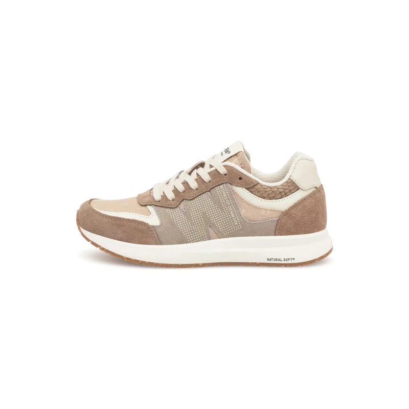 Image of Woden Womens Trainers Woden Rigmor Heritage Beige Female 38