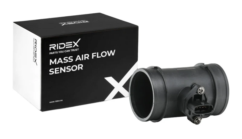 Image of Mass air flow sensor RIDEX 3926A0318