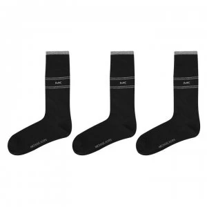 image of Michael Kors Pack Dress Socks - Black