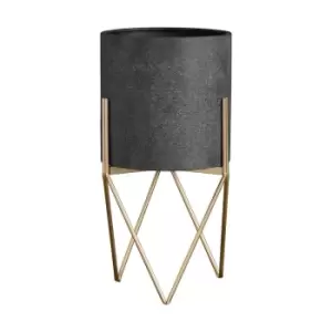 Image of Crossland Grove Woven Metal Planter 310x610Mm