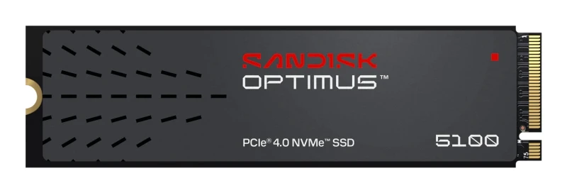Image of SanDisk Optimus 5100 4TB PCIe 4.0 NVMe Internal SSD - Read 6,900MB/s, Write 6,700MB/s - SDSP51400TAN-000E0