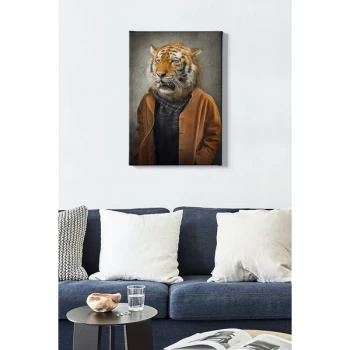 Image of Kanvas Tablo (50 x 70) - 72 Multicolor Decorative Canvas Painting