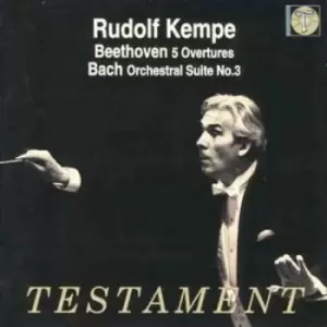 Image of Ludwig van Beethoven - Overtures (Kempe, Berlin Po) CD Album - Used
