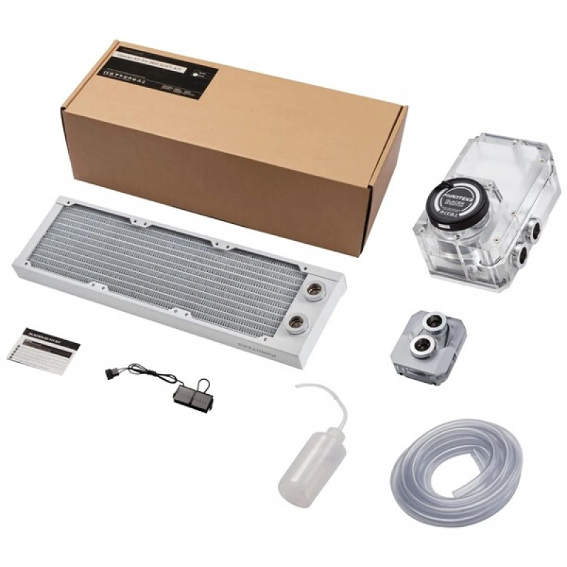 Image of Phanteks Phanteks EZ-Fit 360 Soft-Kit Processor Liquid cooling kit Black, Transparent 5 pc(s) PH-GEF_KIT360-ST_DWT