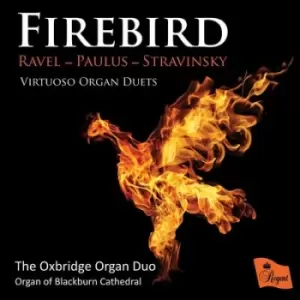 image of Firebird Virtuoso Organ Duets by Maurice Ravel CD Album